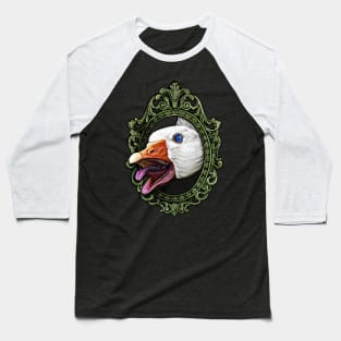 Bird Cameo: Very Angry Goose Baseball T-Shirt